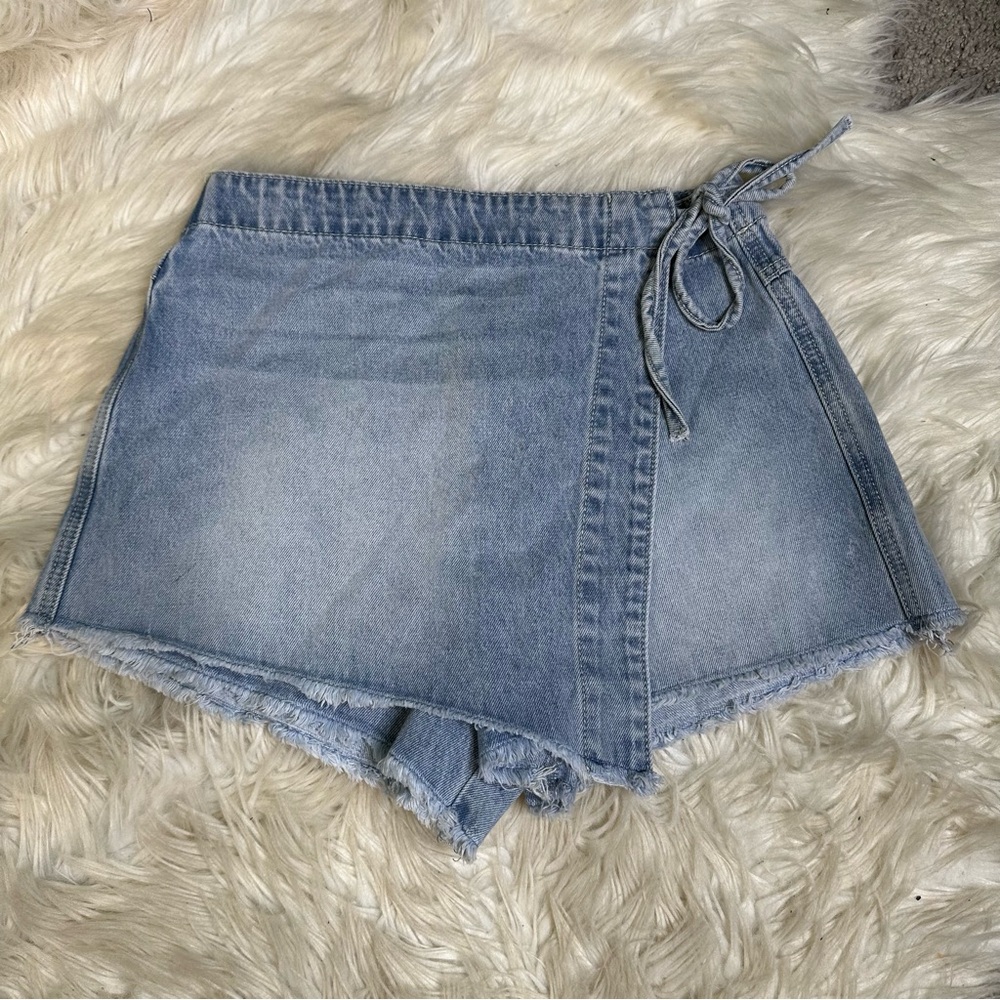 Nwt princess Polly Denim Blue Women's Skort